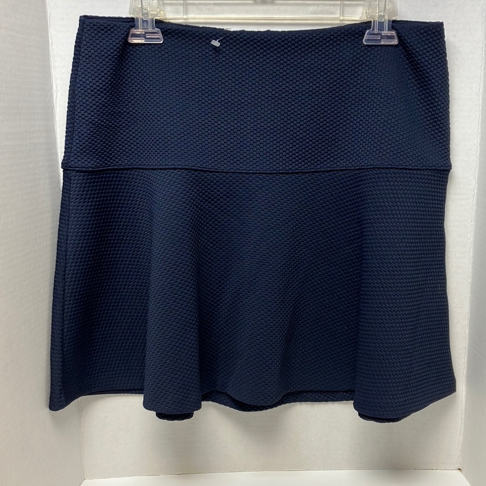 Banana Republic short career navy blue skirt